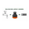 NIPLE DE ALTO CAUDAL PARA MANGUERA 1" SUNGARDEN - SG0205-3