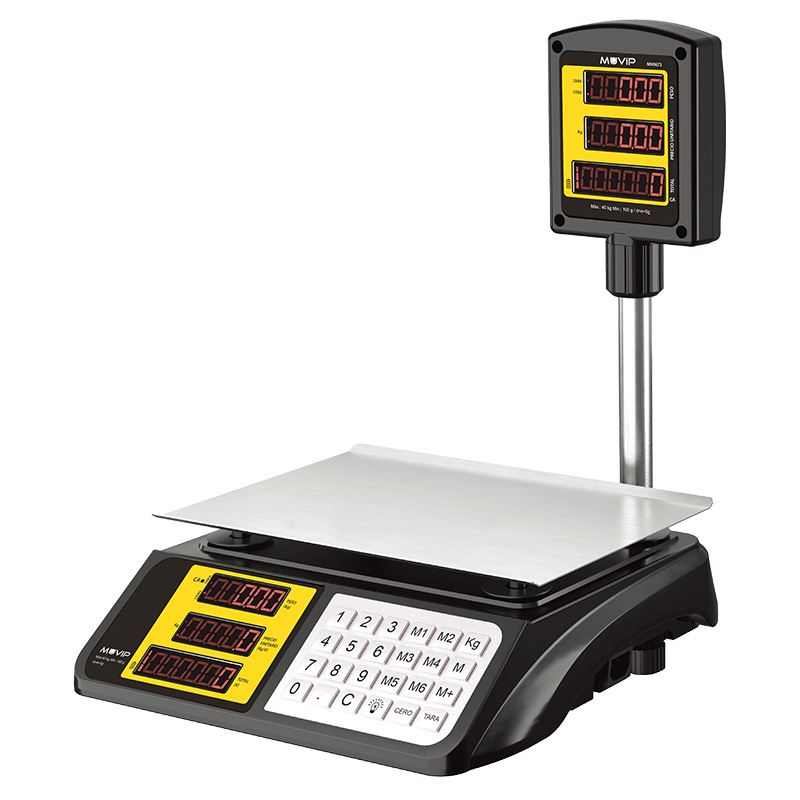 BASCULA COMERCIAL CON DISPLAY LED 40KG MUVIP - MV0673