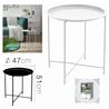 MESA DE METAL BLANCA 47X51CM - 10282