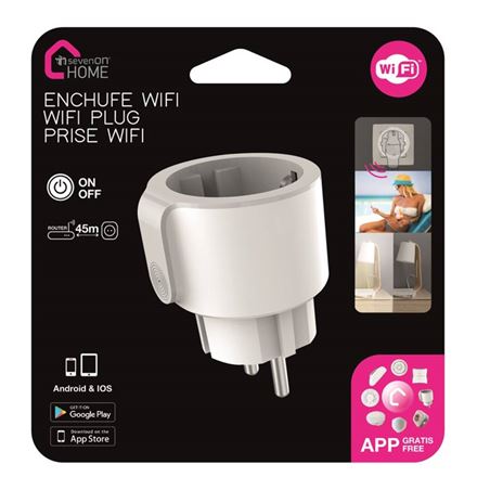 ENCHUFE INTELIGENTE TOMA SCHUKO CONTROL WIFI APP - 10020