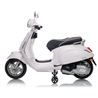 MOTO INFANTIL A BATERIA VESPA PRIMAVERA BLANCA - 33018-2