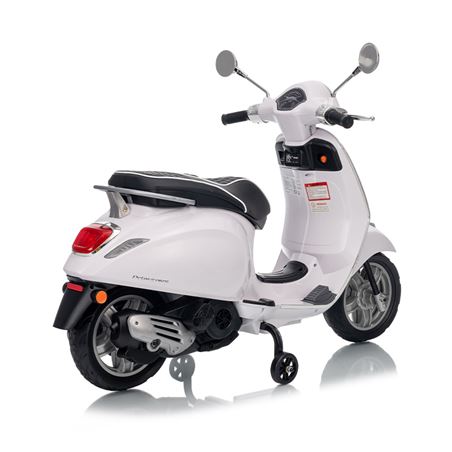 MOTO INFANTIL A BATERIA VESPA PRIMAVERA BLANCA - 33018-5
