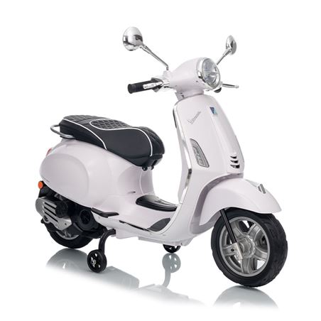 MOTO INFANTIL A BATERIA VESPA PRIMAVERA BLANCA - 33018-7
