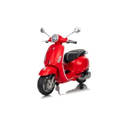 MOTO INFANTIL A BATERIA VESPA PRIMAVERA ROJO - 33021