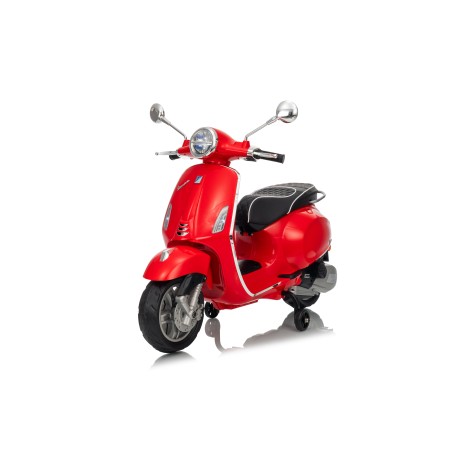 MOTO INFANTIL A BATERIA VESPA PRIMAVERA ROJO - 33021