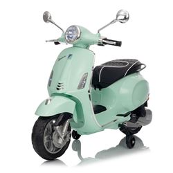 MOTO INFANTIL A BATERIA VESPA PRIMAVERA VERDE - 33019-1