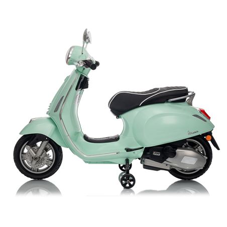 MOTO INFANTIL A BATERIA VESPA PRIMAVERA VERDE - 33019-2