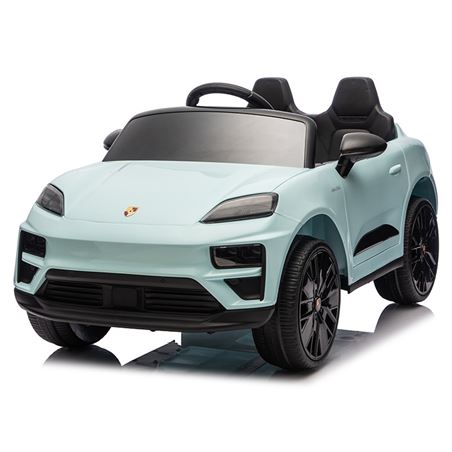 COCHE INFANTIL A BATERIA CON CONTROL REMOTO PORSCHE MACAN CELESTE - 33038-1
