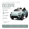 COCHE INFANTIL A BATERIA CON CONTROL REMOTO PORSCHE MACAN CELESTE - 33038