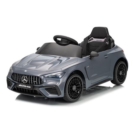 COCHE INFANTIL A BATERIA CON CONTROL REMOTO MERCEDES BENZ CLE53 AMG GRIS - 33027-1