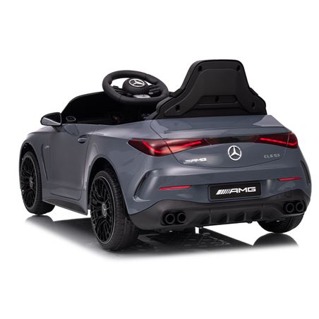 COCHE INFANTIL A BATERIA CON CONTROL REMOTO MERCEDES BENZ CLE53 AMG GRIS - 33027-2