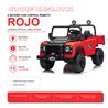 COCHE INFANTIL A BATERIA CONTROL REMOTO LAND ROVER DEFENDER CLASSIC ROJO - 33030