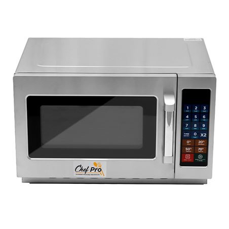 MICROONDAS PROFESIONAL 1000W 34 LITROS ACERO INOX CHEF PRO - CF0152-2