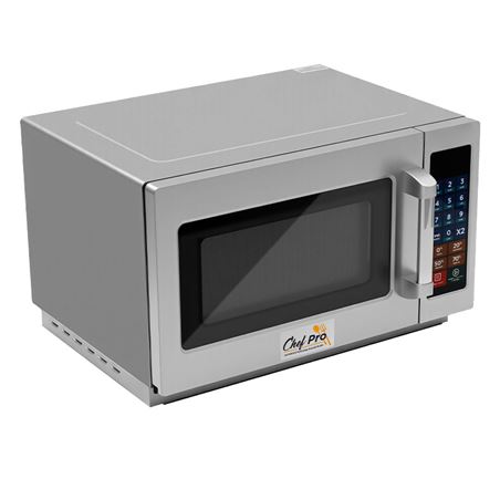 MICROONDAS PROFESIONAL 1000W 34 LITROS ACERO INOX CHEF PRO - CF0152-3