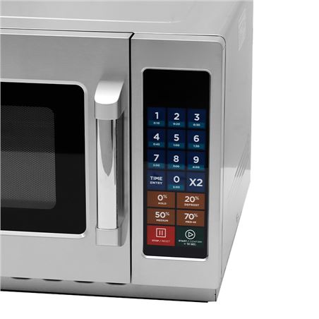 MICROONDAS PROFESIONAL 1000W 34 LITROS ACERO INOX CHEF PRO - CF0152-5