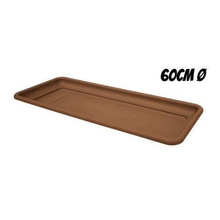BANDEJA PARA MACETA 60CM TERRACOTA ARTPLAST - MAX-060.SV.CO