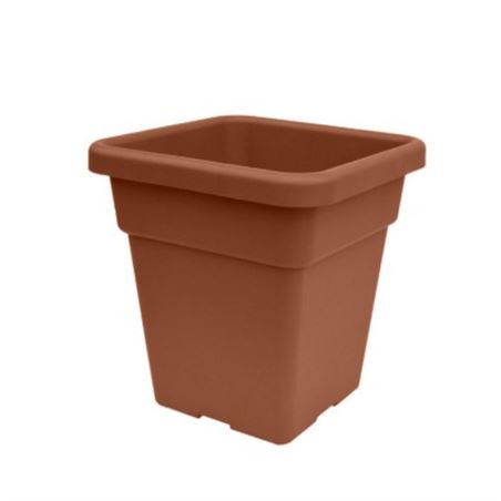 MACETA CUADRADA 32CM TERRACOTA ARTPLAST - MAX-032.CB.CO