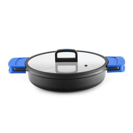 CACEROLA BAJA 32 SOLID PRO C/ASAS MONIX - M660532-2