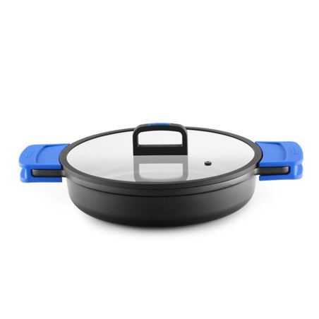 CACEROLA BAJA 28 SOLID PRO C/ASAS MONIX - 660528-2