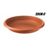 PLATO PARA MACETA 22CM TERRACOTA ARTPLAST - SOT-022.SV.CO