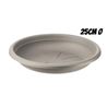 PLATO PARA MACETA 25CM TORTORA ARTPLAST - SOT-025.SV.TO