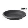 PLATO PARA MACETA 20CM ANTRACITA ARTPLAST - SOT-020.SV.TO