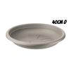 PLATO PARA MACETA 40CM TORTORA ARTPLAST - SOT-040.SV.TO