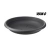 PLATO PARA MACETA 18CM ANTRACITA ARTPLAST - SOT-018.SV.AN