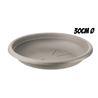 PLATO PARA MACETA 30CM TORTORA ARTPLAST - SOT-030.SV.TO