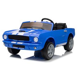 COCHE INFANTIL A BATERIA CON CONTROL REMOTO FORD MUSTANG SHELBY GT350 AZUL - 33047-1