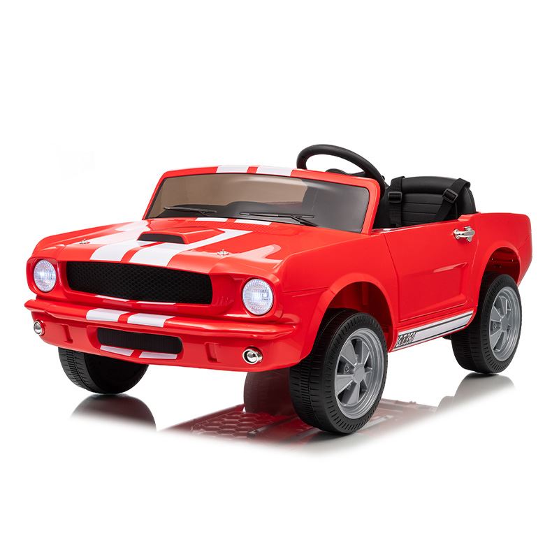 COCHE INFANTIL A BATERIA CON CONTROL REMOTO FORD MUSTANG SHELBY GT350 ROJO - 33050-1