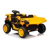 CAMION INFANTIL A BATERIA CON PLATAFORMA DE CARGA AMARILLO - 33043-3
