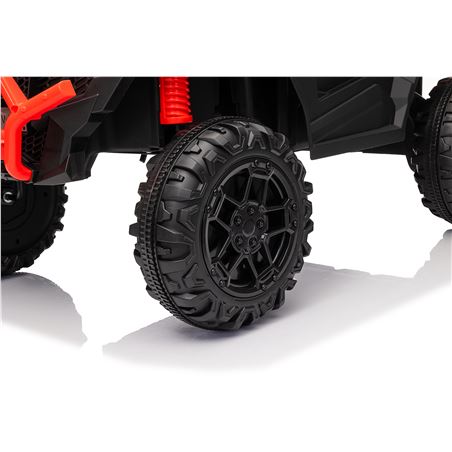 COCHE INFANTIL A BATERIA CON CONTROL REMOTO BUGGY 4X4 ROJO - 33051-7