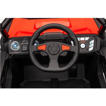 COCHE INFANTIL A BATERIA CON CONTROL REMOTO BUGGY 4X4 ROJO - 33051-8