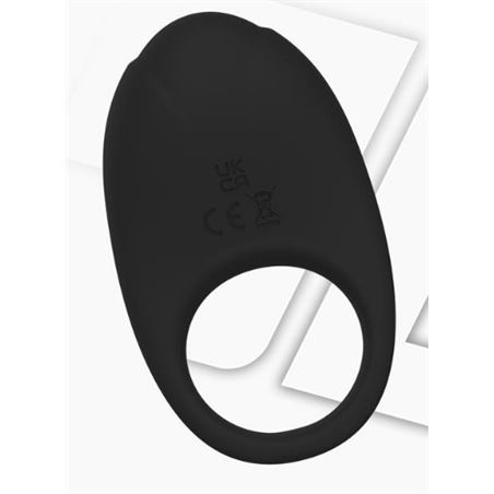 ANILLO VIBRADOR SERIE RINGO NEGRO CON APP INTOYOU - 8436626093195
