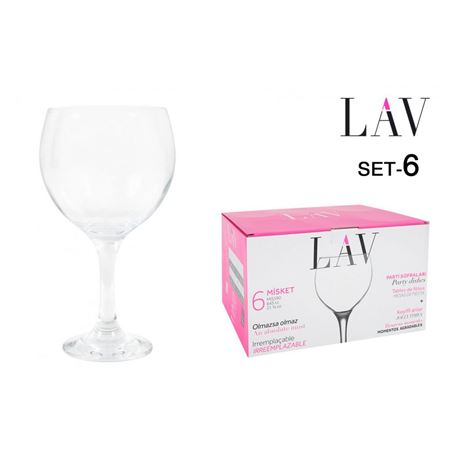 SET 6 COPAS DE COMBINADOS 645CC LAV - 22207630S