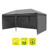 CARPA PLEGABLE ACERO 3X6 METROS GRIS + 4 PAREDES PARA CARPA PLEGABLES - SG0022 4 PAREDES