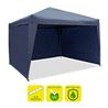 CARPA PLEGABLE ACERO 3X3 METROS AZUL OSCURO + 4 PAREDES PARA CARPA PLEGABLE - SG0018 3 PAREDES