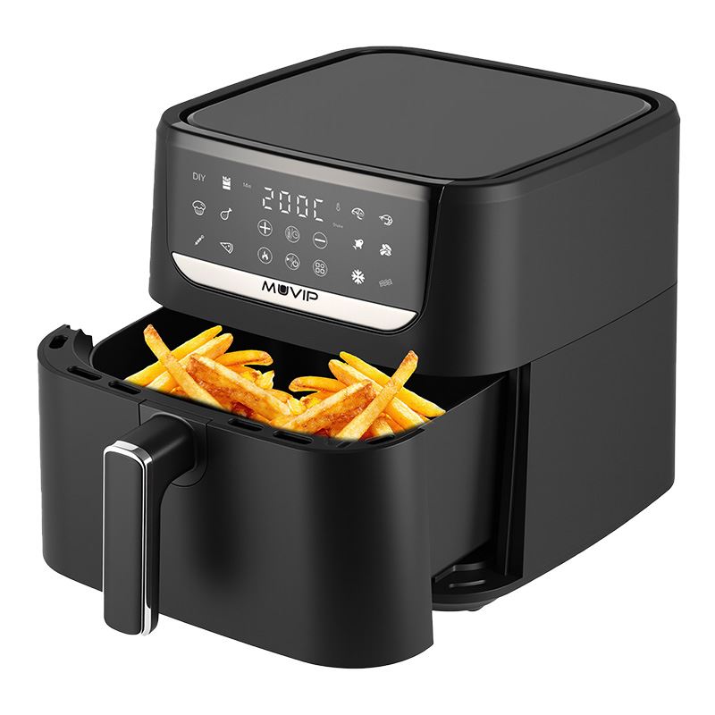 FREIDORA AIRE CALIENTE AIRCOOK 6 LITROS 1500W PANTALLA TACTIL MUVIP - MV0701
