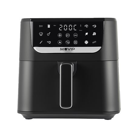 FREIDORA AIRE CALIENTE AIRCOOK 6 LITROS 1500W PANTALLA TACTIL MUVIP - MV0701-3