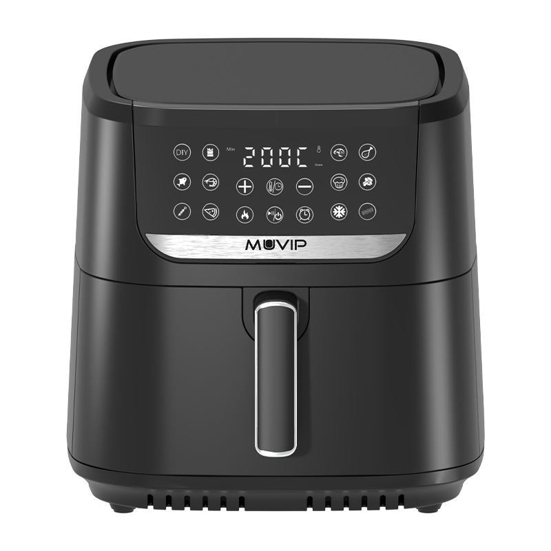FREIDORA AIRE CALIENTE AIRCOOK 8 LITROS 1750W PANTALLA TACTIL MUVIP - MV0702-3