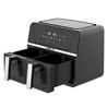 FREIDORA DE AIRE AIRCOOK DIGITAL DOBLE CESTA 9L 1700W CON VENTANA MUVIP - MV0703-2