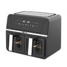 FREIDORA DE AIRE AIRCOOK DIGITAL DOBLE CESTA 9L 1700W CON VENTANA MUVIP - MV0703-3