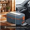 FIAMBRERA ELÉCTRICA PORTÁTIL HEATBOX 1,5L DOBLE VOLTAJE 60W INOX MUVIP - MV0704-4