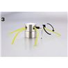 CABEZAL UNIVERSAL DE ALUMINIO PARA DESBROZADORAS CON HILO BLIM - BL0633-3