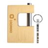 CANDADO ANTIPALANCA 80MM 2 LLAVES CROMAD - CR1243-3