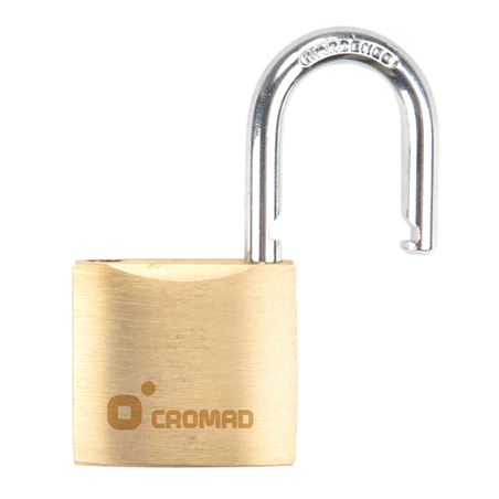 CANDADO DE LATÓN 30MM 2 LLAVES CROMAD - CR1246-1