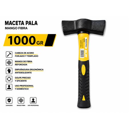 MACETA PALA 1000GR MANGO FIBRA BLIM - BL0578
