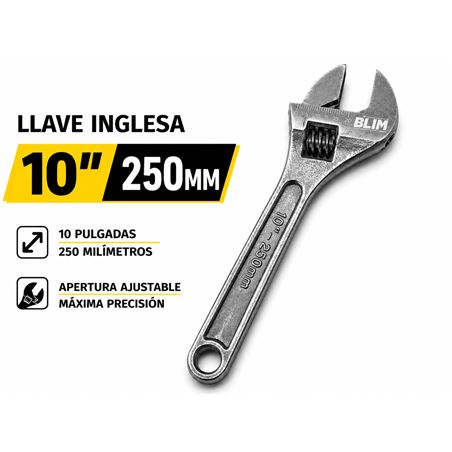 LLAVE INGLESA 10" 250MM BLIM - BL0560