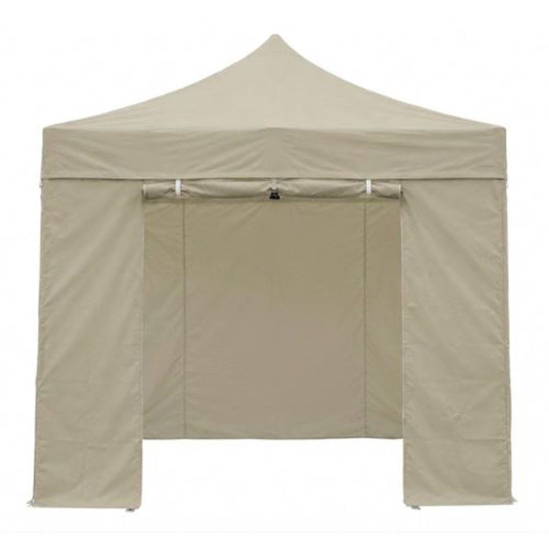 PARED PARA CARPA PLEGABLE ALUMINIO SG0129 CON CREMALLERA BEIGE SUNGARDEN - SG0222